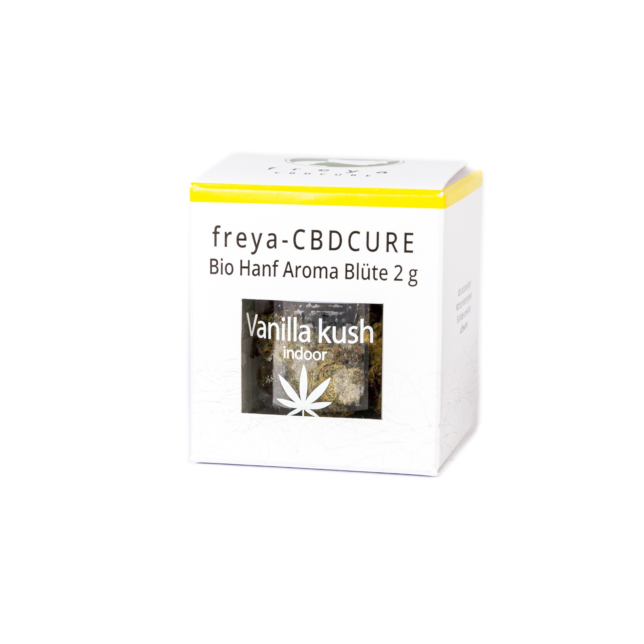 freya_cbd-vanilla-kush. Flores de CBD de cáñamo orgánico - Vanilla KUSH