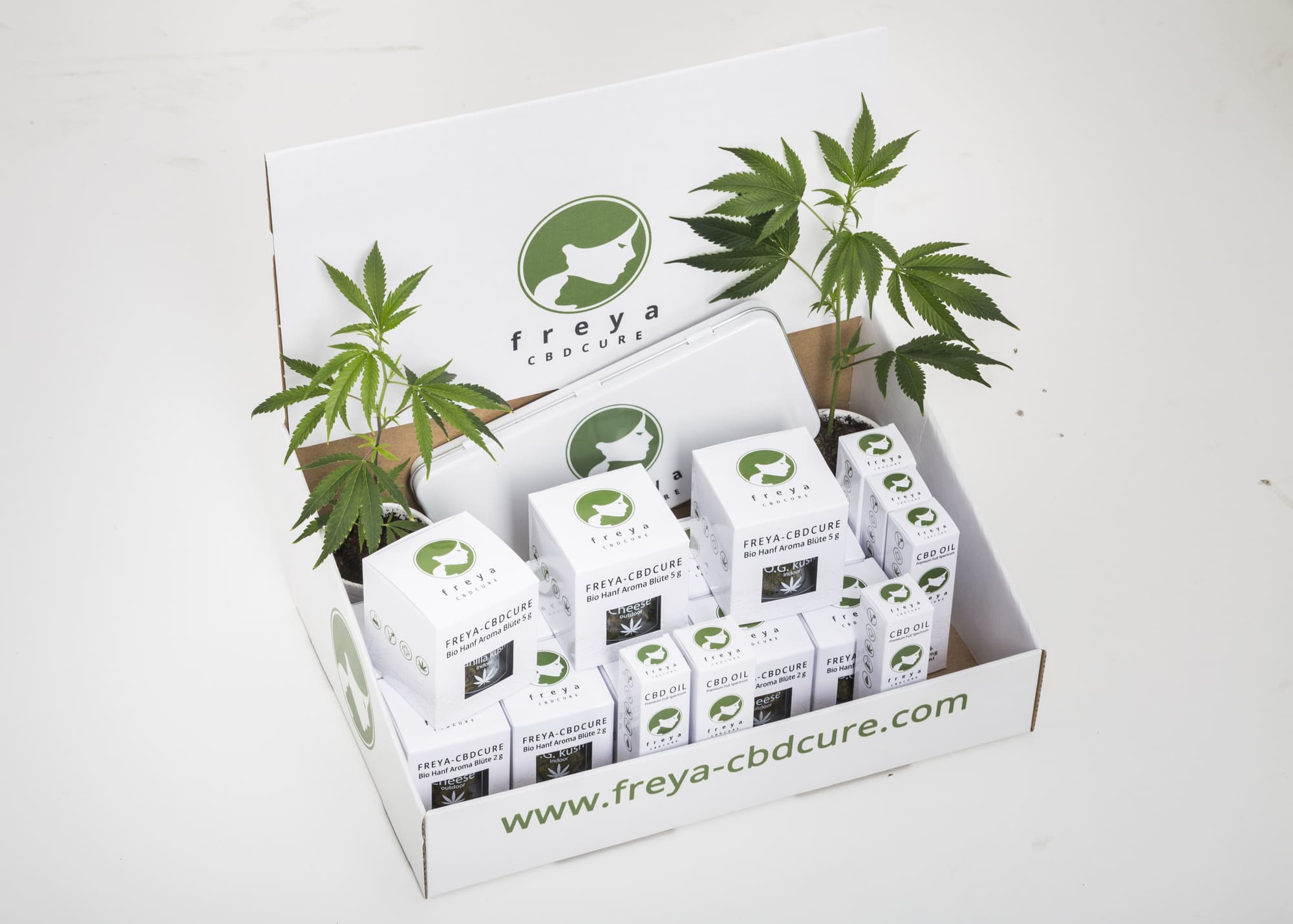 Sortiment freya CBDCURE in Box