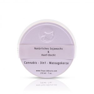 Cannabis 3-in-1-Massage-Kerze